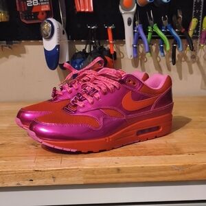 Nike Air Max 1 Premium Valentines Pack Pretty Pink and Red Sneakers